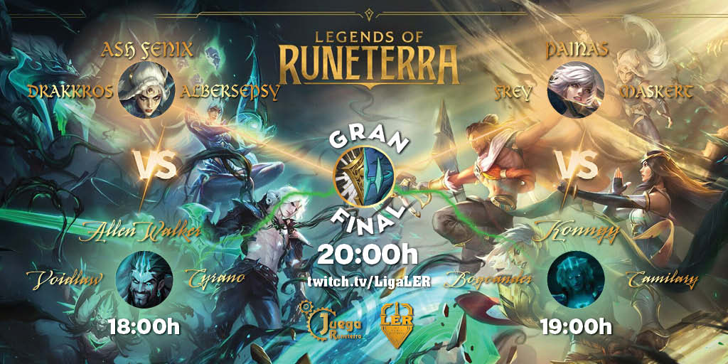 Primer enfrentamiento terminado y la ruina da un pasito más para hacerse con Runeterra

El Team Arruinados <a href="/AllenW_3/">Allen Walker</a>  gana al Team Centinelas <a href="/AshFenix_/">☆ Ash Fenix ☆</a> y pasa a la final

Regalamos un mini Viego y se lo lleva <a href="/Camilari13/">𓆩✧𓆪 Camilari 𓆩✧𓆪</a> felicidades!!

<a href="/JuegaRuneterra/">JuegaRuneterra</a> 
<a href="/RuneterraES/">Legends of Runeterra ES</a>