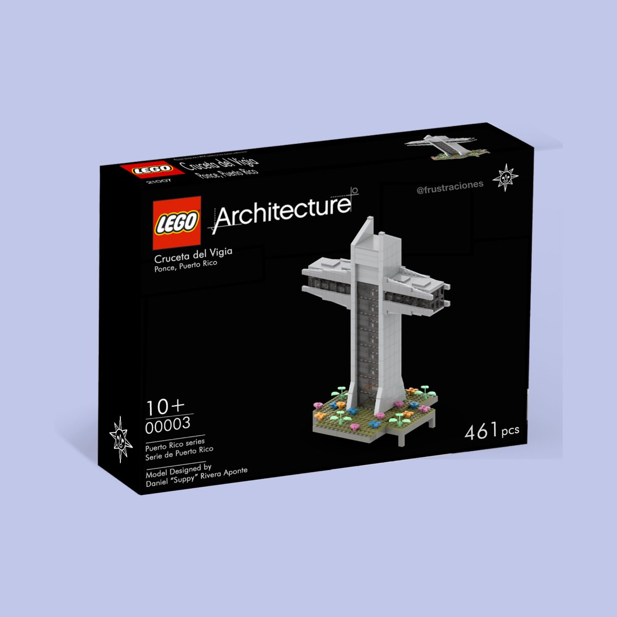 dansuppy's tweet image. Lego Architecture 
Puerto Rico Series “00003” 
La Cruceta del Vigia

el tercer set de una nueva serie (por ahora conceptual) donde convierto partes de Puerto Rico en sets de lego. esta es de una de mis estructuras favoritas en Ponce, aunque solo he entrado una vez. 3/5