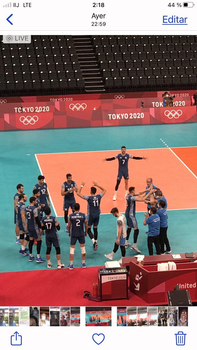 Que se puede agregar a esta ilusión Argentina 🇦🇷 🏐❤️❤️, solo GRACIAS MUCHACHOS por dejarlo todo SIEMPRE!! Aplaudimos de pie 👏🏻👏🏻👏🏻