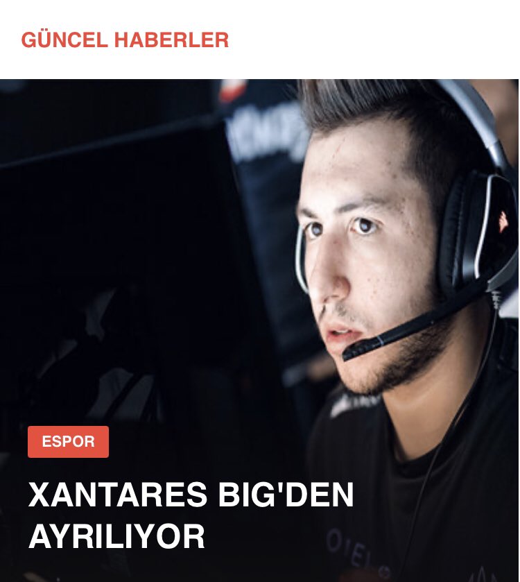sulebek's tweet photo. Türk Yıldız Xantares BIG’den Ayrılıyor!
Esporland | Espor Haberleri
https://t.co/HGoFymkCE2
#csgo #csgotr #csgotürkiye #csgoturkiye #csgoturkey #xantares #woxic #imorr #calyx #transfer #BIG #espor #esports #esporland #esporhaber https://t.co/xnoAOZUGzE