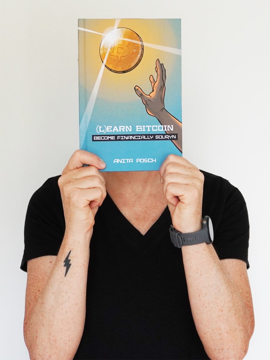 Want to #LearnBitcoin?

Sign up for free to my weekly newsletter, where I explain #Bitcoin in easy language and keep you informed about current developments.
👉 anita.link/weekly

Buy my Bitcoin book here: 
👉 learnbitcoin.link