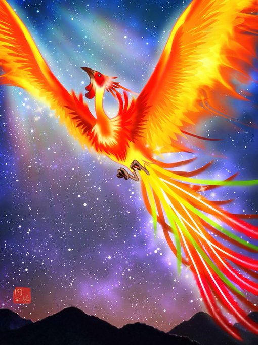 火の鳥のtwitterイラスト検索結果 古い順