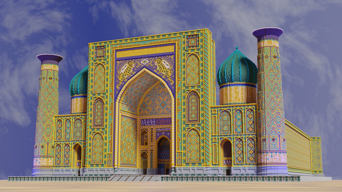 CulturalWonders's tweet photo. The Sher-Dor Madrasah is live and free to download!👇
Minecraft 1.14.4+
https://t.co/4E6D8czix8 https://t.co/Fdc7DKovlf