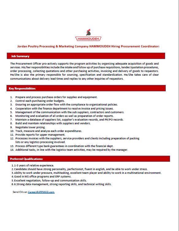 FindMeJob2's tweet image. #Jor #Procurment #FindMeAJob #Repost