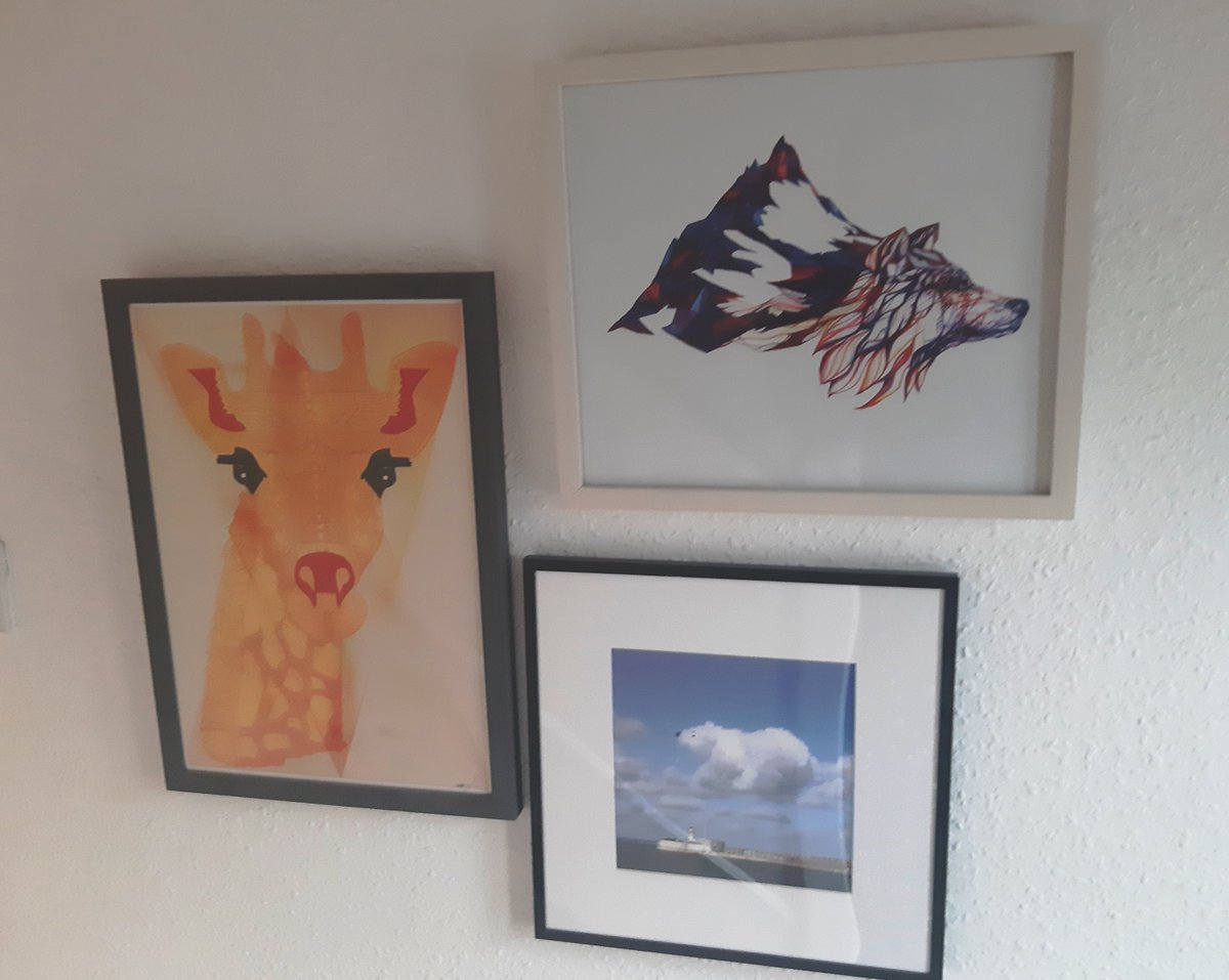 leannecunn's tweet photo. Slowly filling the house with Irish art @SallyCaulwell @SaltyPhilip @jamartfactory @aprilandthebear @ADaily_Cloud @JacobStackArt https://t.co/zuBFe9t4fr