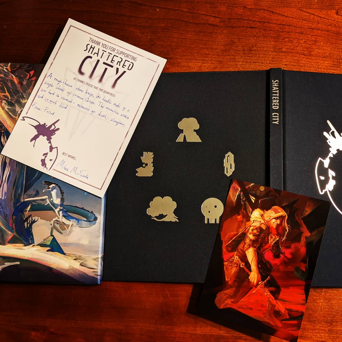 passive_podcast's tweet photo. A new addition to the 'Dusty Stack' that we can't wait to dive into. A game of 'Weird Geomantic Fantasy.'
@tabulagames #shatteredcity #tabulagames #mysthea #icaion #volfyirion https://t.co/Hftpq5QlDl