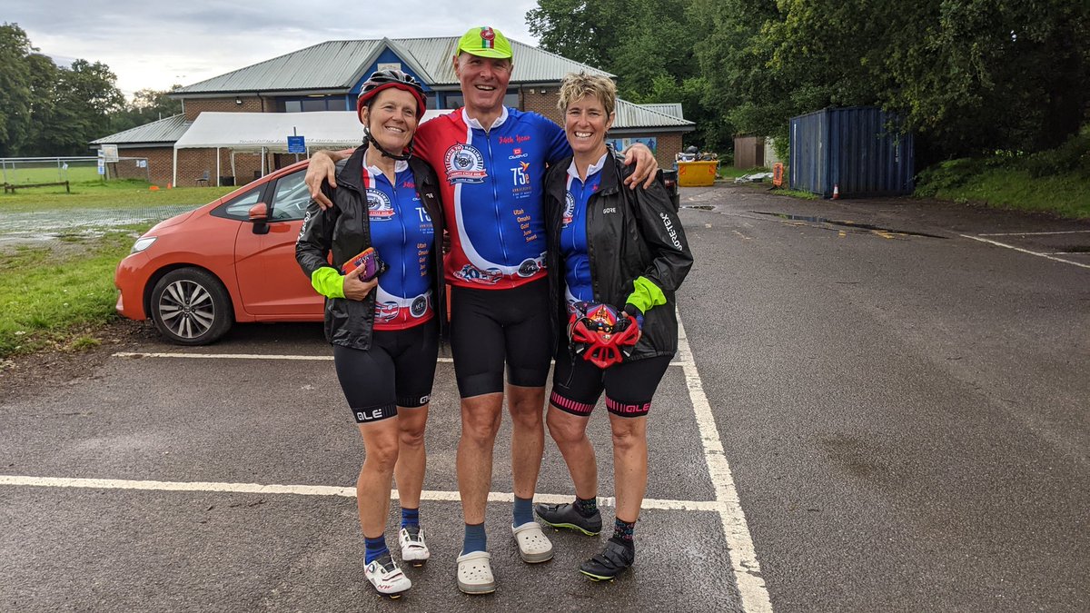 LittleLumpy's tweet photo. Loved this trio who finished The Epic #littlelumpy on their first attempt. Really made us laugh. Love our Little Lumpy riders #sportive #nonprofit See you all next year https://t.co/V64PWzA6mN