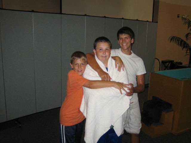 that time i got baptized cause i had a crush on the guy who was gonna do it ☠️☠️☠️