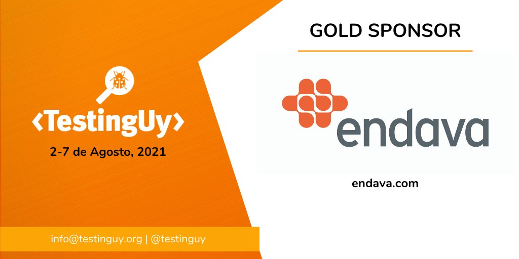 testingUY's tweet photo. ¡Gracias @endavaLatam por hacer posible #Testinguy 2021! Conoce más sobre Endava: https://t.co/YO0tCwg3rx #testing #testingconference https://t.co/hBxysoXTWx