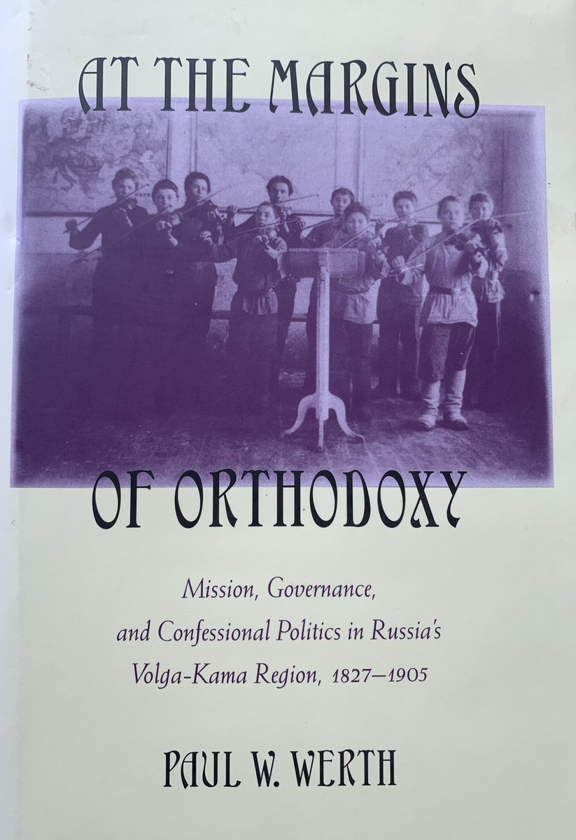 CamAndRuss's tweet photo. What a great day to start reading “At the Margins of Orthodoxy” by Paul W. Werth! #RussianEmpire #readingforpleasure https://t.co/qWvkkK5bJ9