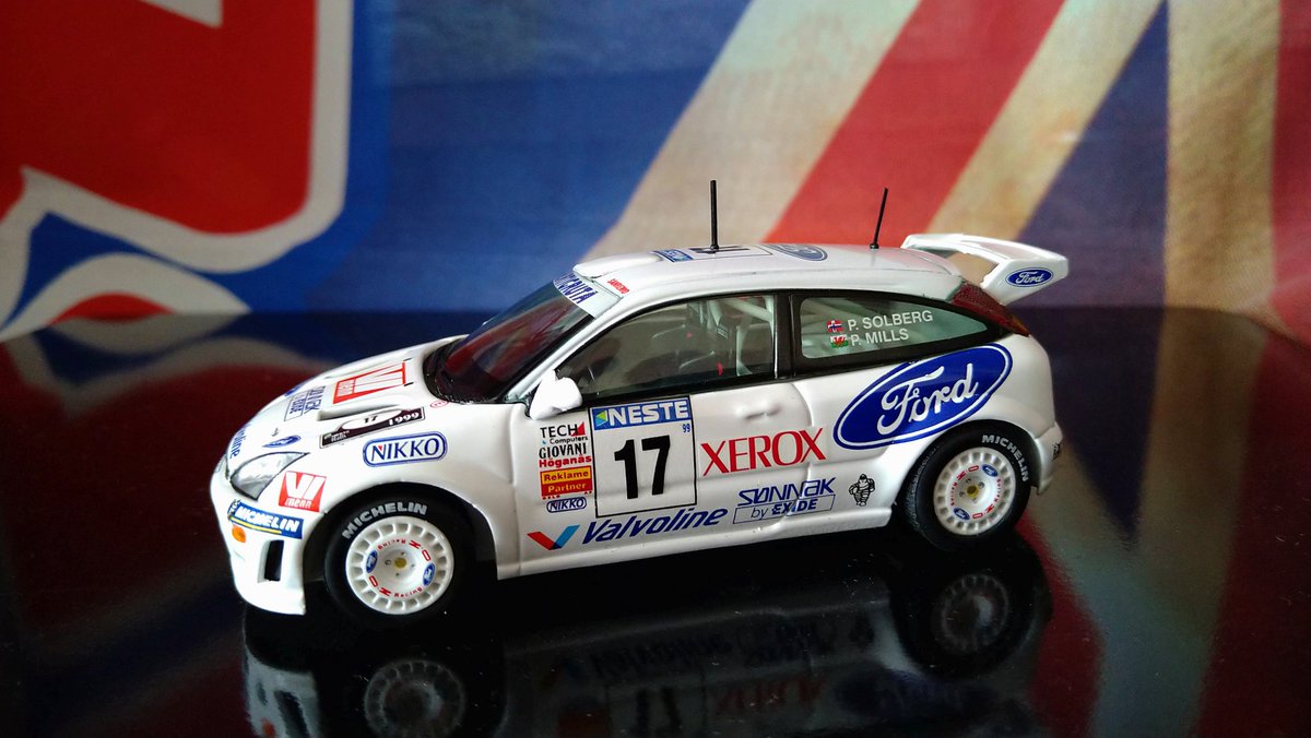 AlanBradbury211's tweet photo. M-Sport Ford Focus 99 from
Neste Rally Finland of
17 Petter Solberg / Phil Mills 🇳🇴🏴
I've converted this one myself using decals from France 🏁🏆
#fordfocuswrc #focuswrc #RallyFinland #WRC #wrclive #msport #ford #fordfocus #pettersolberg #rally #rallying https://t.co/hJcv6eszGl