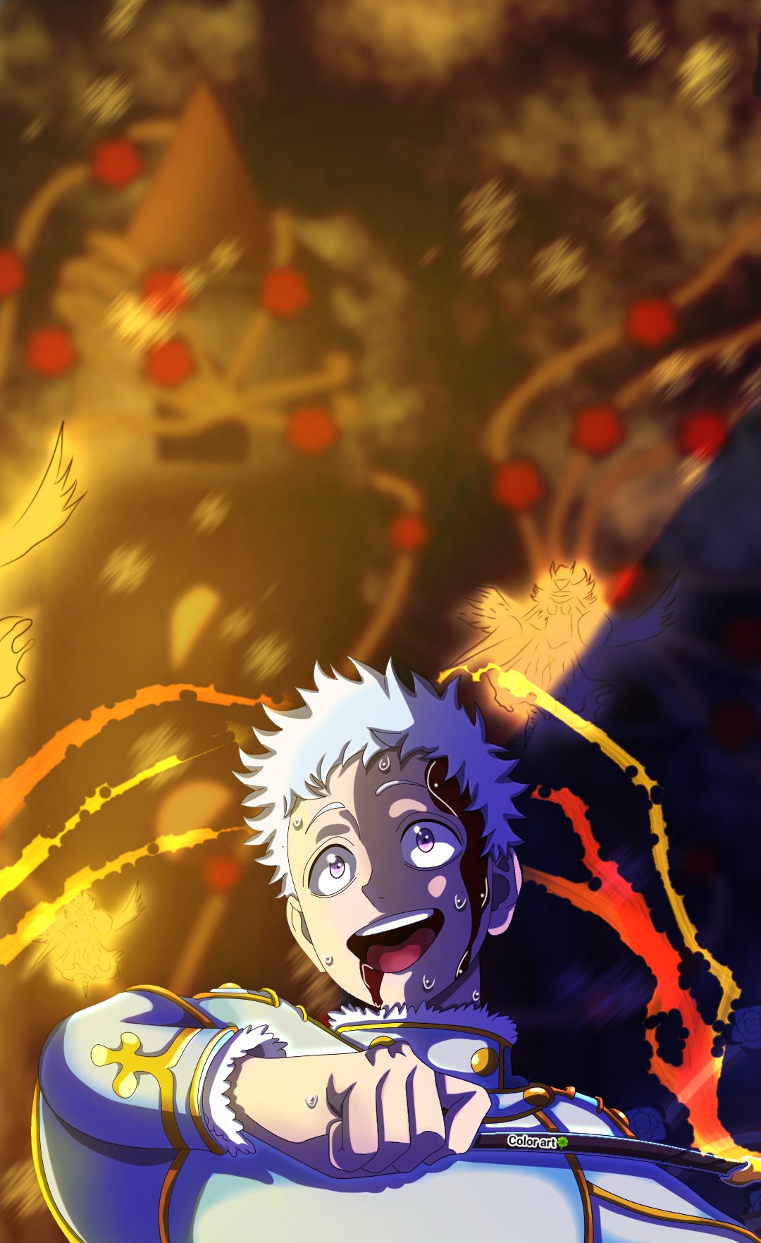 Color art🍀خطيئة التلوين 🍀 on Twitter "Black Clover 301 Rill 🎨🍀 ブラック