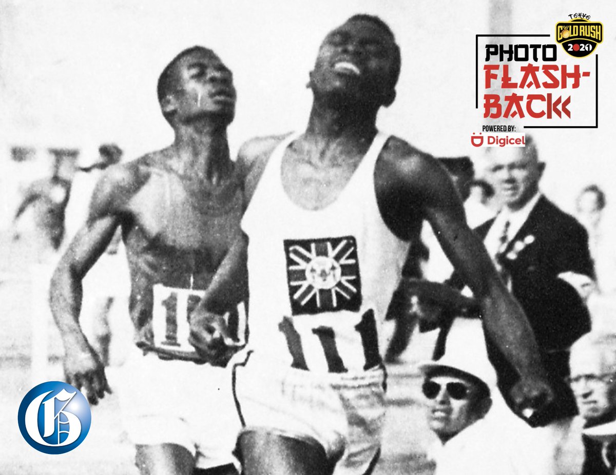 #OLYMPICS FLASHBACK: Jamaica's George Rhoden wins the men's 400 metres at the 1952 Olympic Games in Helsinki, Finland. Rhoden finished in 45.9 seconds, an Olympic record and only one-tenth of a second outside his world record. #GLNRArchives https://t.co/4TI5SvfGUO