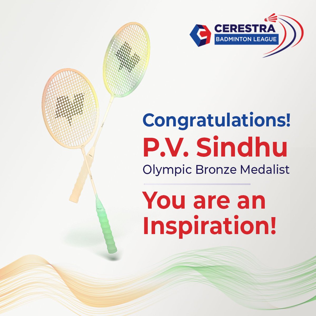 jv_ventures's tweet photo. Such a proud moment!
#PVSindhu makes us proud again! What a super convincing win #Olympics #Bronze. https://t.co/iRLodqEWIh