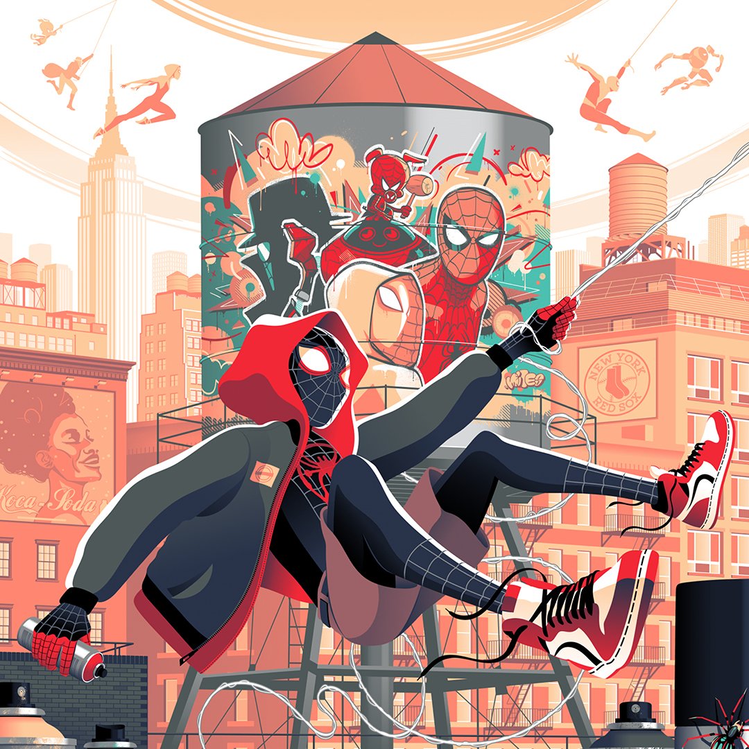 Happy #SpiderManDay !!!
Officialy licensed screen printed poster in collaboration with <a href="/Marvel/">Marvel Entertainment</a> and <a href="/GreyMatterArt/">Grey Matter Art</a> avaimable in my shop.