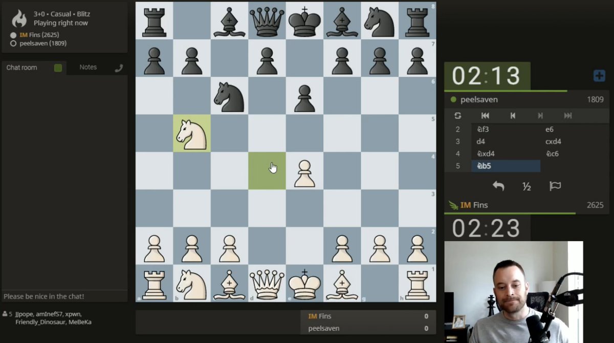 MORE viewers games! Challenge Fins to 3+0 blitz on lichess.org
