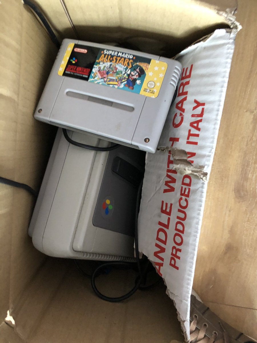 faction43gaming's tweet photo. Looking for some advice from you retro gamers, just found my SNES but need a cable to connect to a modern day tv 📺 any recommendations? #SNES #RETROGAMING https://t.co/AOqgqa56rx