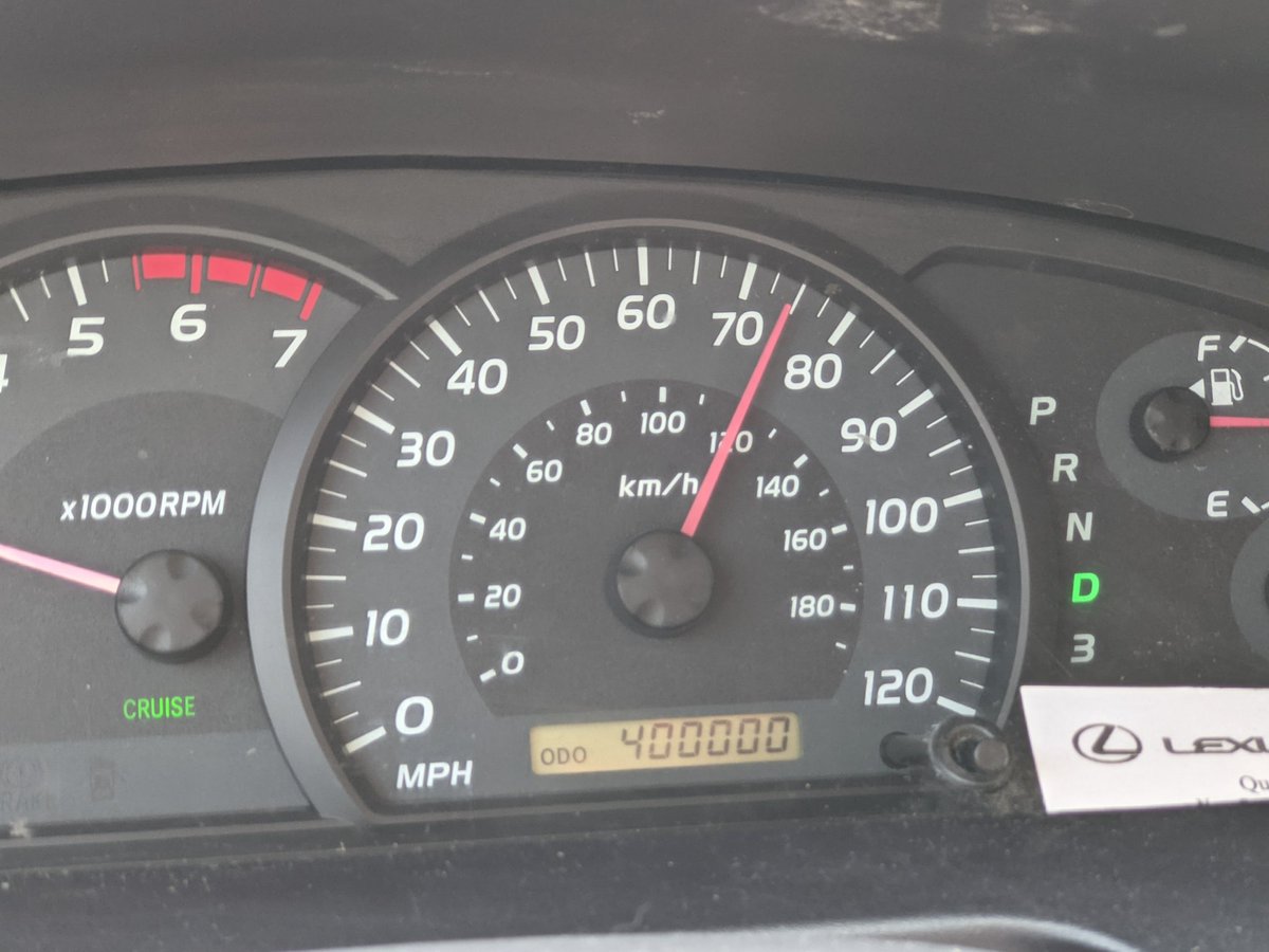 Nigga we made it 400k on the dash lol .... Pushing for 500k