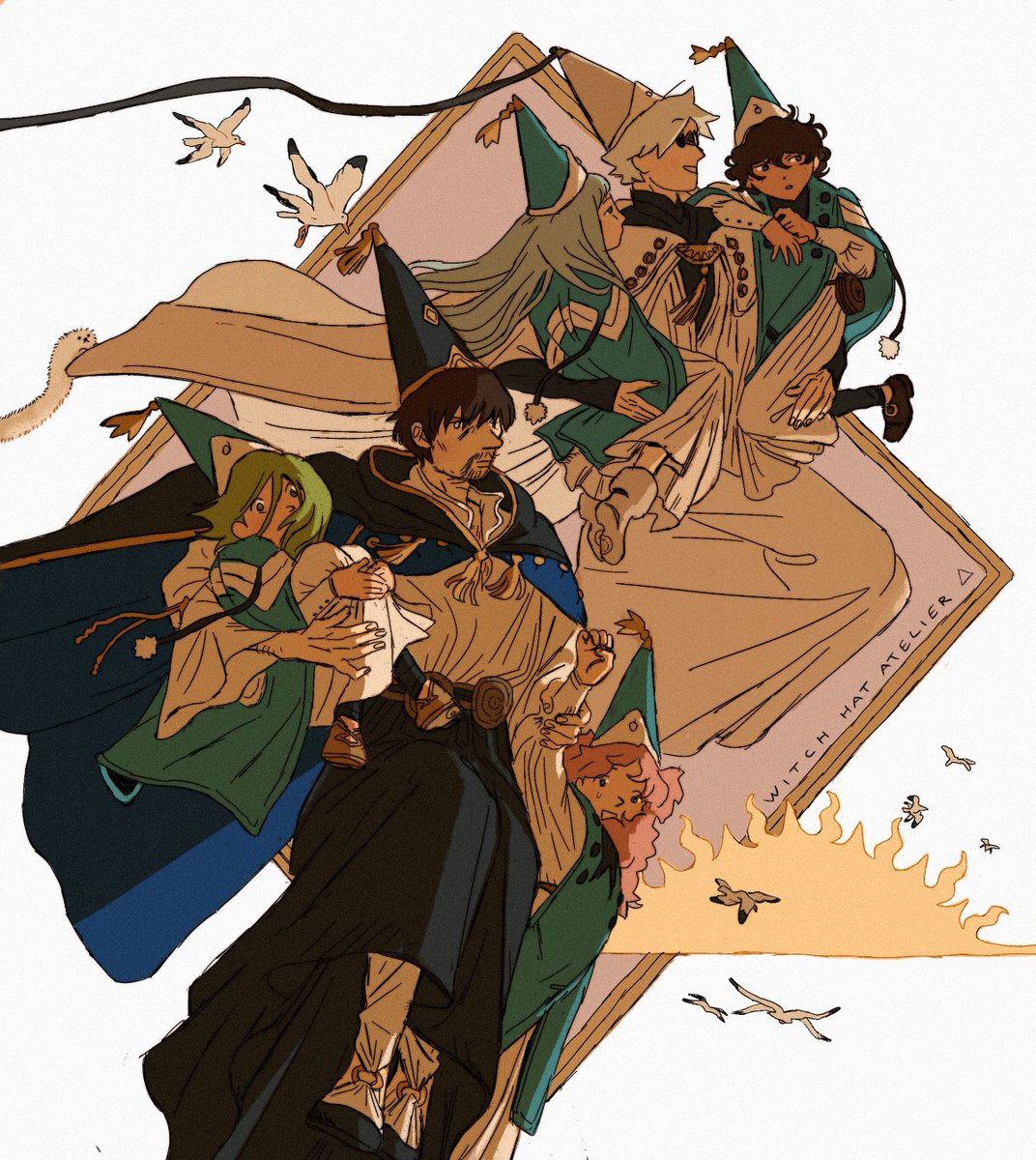 thank you for the cool witches 💫  #Δ帽子 #witchhatatelier