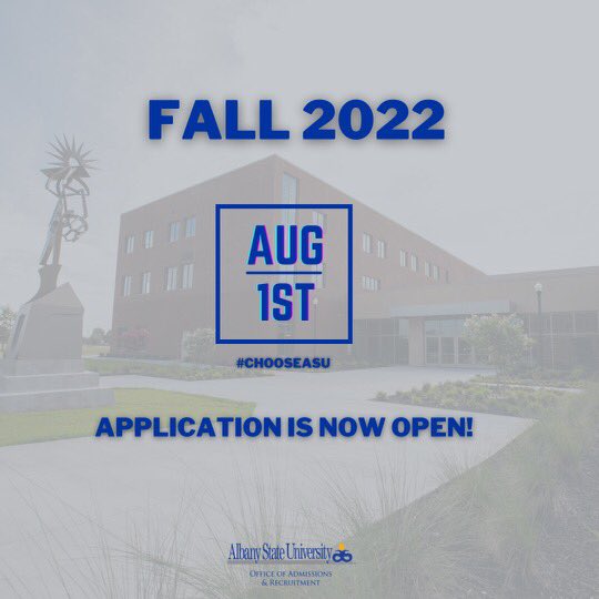 🚨🚨🚨GIVEAWAY 

Hey Rams! Today our application is officially live for Fall 2022 admits. We are giving away Fee Waiver Codes to the first 15 people to:

1. RT (Quote tweets preferred)🔁

2. @ someone who needs to see this!

3. Follow our account. 
🐏💛💙🐏  #chooseasu