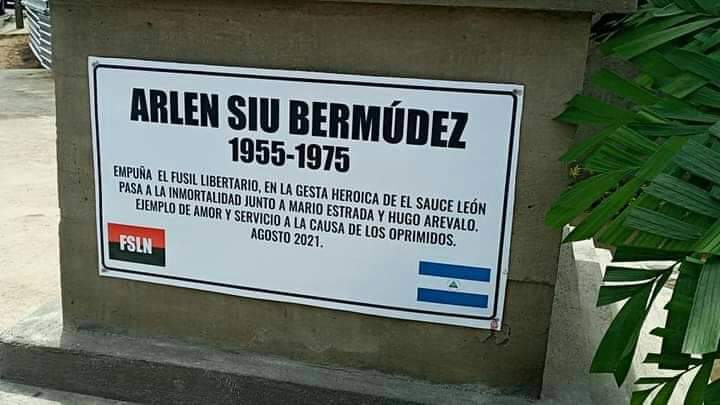 RevDigital79's tweet photo. Militancia Sandinista en Jinotepe, en homenaje al 46° aniversario del paso a la inmortalidad, inauguran Monumento de la Chinita Heroica “Arlen Siu Bermúdez".
⭐A🇳🇮R🔴L✊E⭐N✊S⚫I🇳🇮U⭐
#NicaraguaLinda
#TE21
@militante_sand
@JLegallM
@TaniaPlomoFSLN
@FcoRosales78
@Comando_Digital https://t.co/KlkNtnS7oT