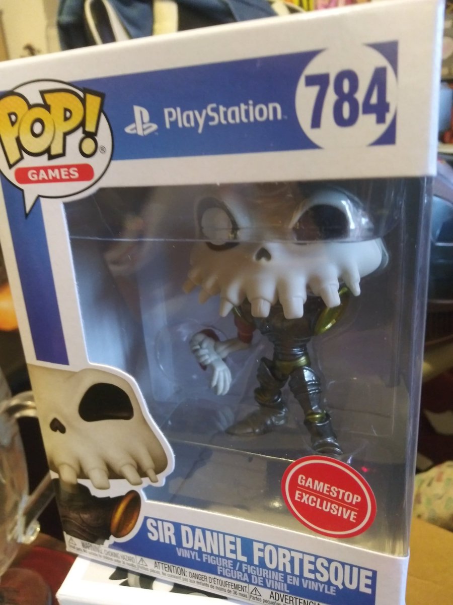 Remnant_King_'s tweet photo. Snag these two #FunkoPop for free with credit saved up. #SlyCooper #SirDaniel #Medievil Got also bunch indies and regot #DishonoredDeathOfTheOutsider physically since my digital copy is unplayable. So hopefully this copy works can finally stream/finish that game. https://t.co/aoM2RbT7tQ