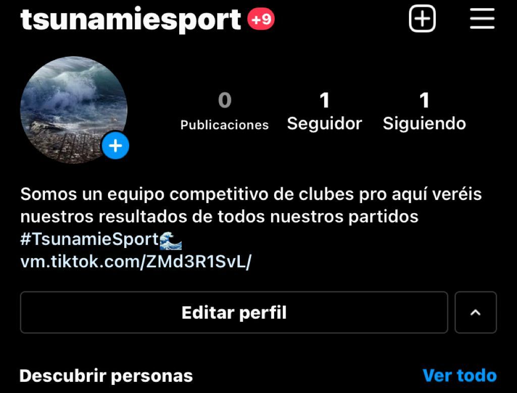 Hemos creado un Instagram de el equipo para q veáis las jugadas q hacemos y lo bien q jugamos,!!
