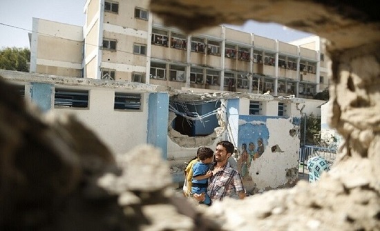 In a few days, the children of #Gaza will return to school Most of them are homeless without a mother without a father At least he lost someone dear to his heart