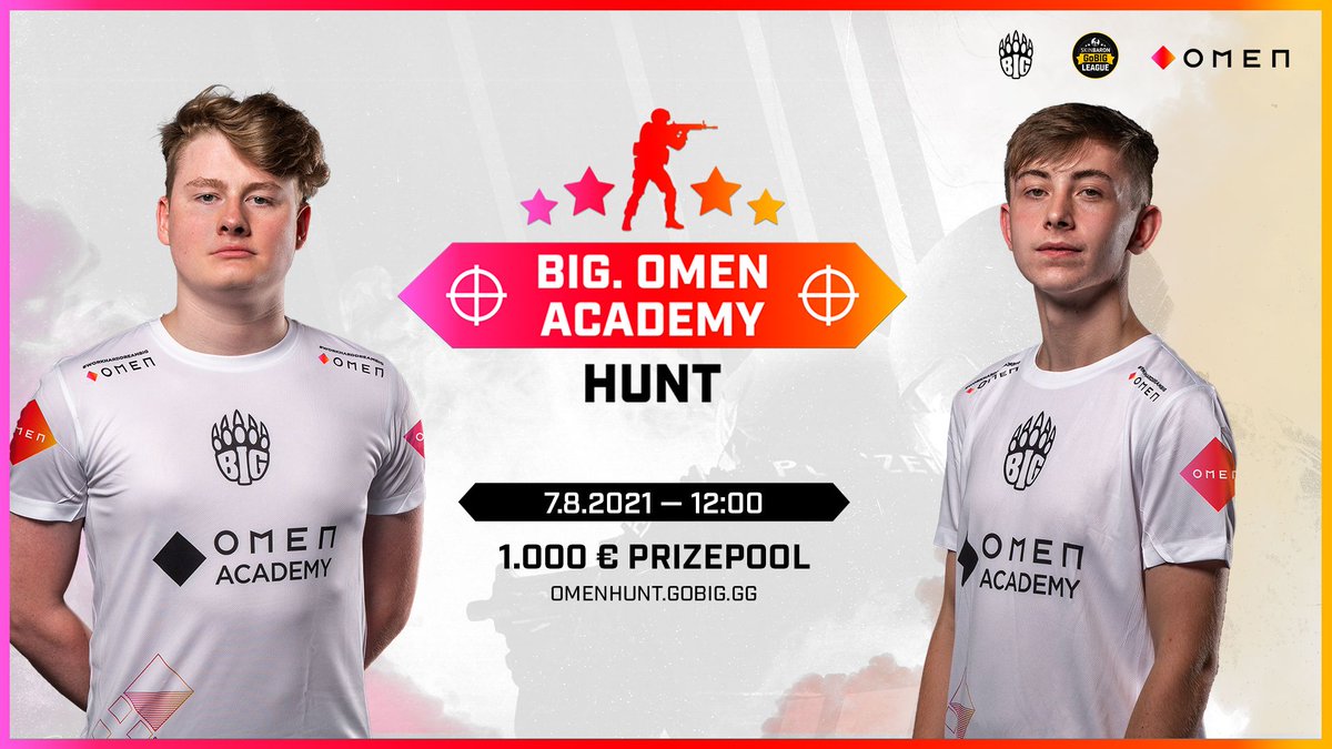 BIGCLANgg's tweet image. ᵂᴱᴿᴮᵁᴺᴳ
Wir holen die @BIGCLANgg. @OMENbyHP_de Academy Hunt aus dem Juli nach!

Mitspielen und tolle Preise abstauben!
✔️ 500 € Preispool
✔️ 500 € Bounty
✔️ Raffle: Coupons für BIG-Shop, @SkinBaronDE und @GoBIGLeague 

Jetzt anmelden ▶️ omenhunt.gobig.gg