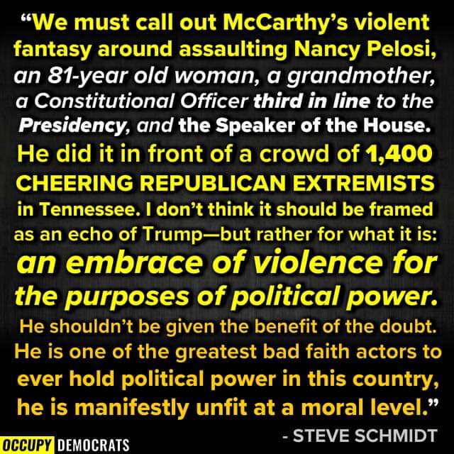 ClaudiaTiggs's tweet image. #MCCarthyMustGo