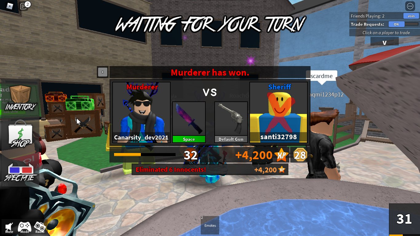 Roblox Gameplay - Murder mystery