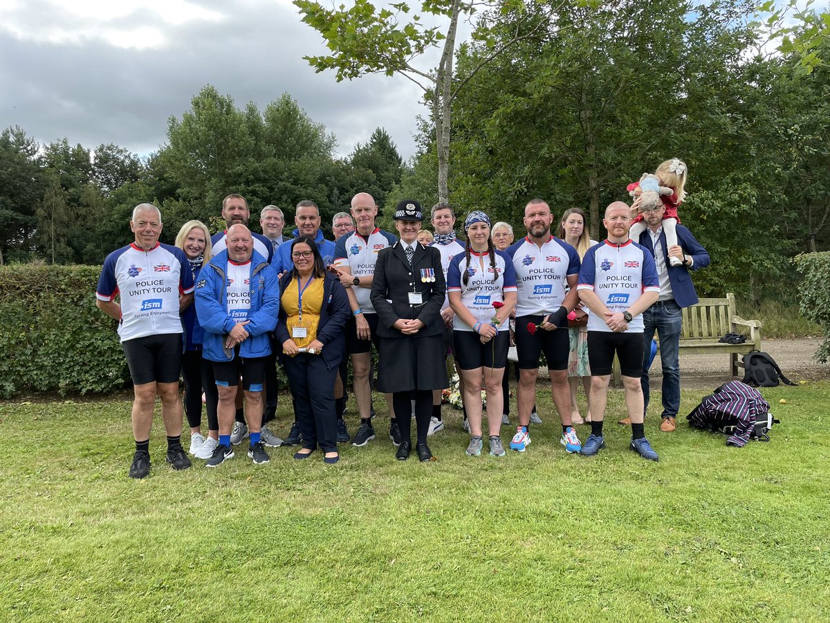 UKPUT_NW's tweet photo. We did it!!! UK Police Unity Tour completed. 

127.47 miles
6102 ft climb
10 hours 6 mins in the saddle. 

We ride for those who died. An emotional end to a fabulous weekend riding. Lots of fun had, memories made and can’t wait to do it all again next year. @irwinmitchell https://t.co/fbKHM4twI6
