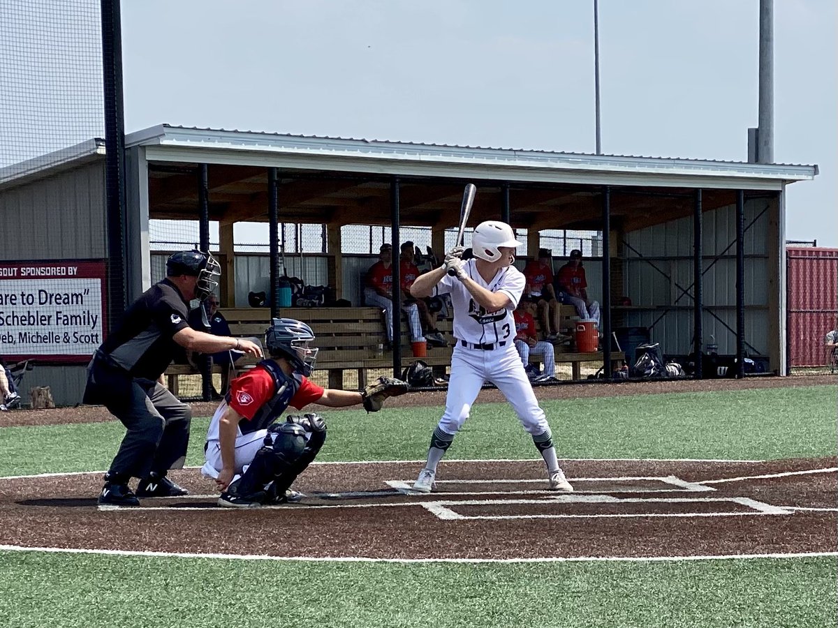 canes2022's tweet photo. Our second bracket game of the day is underway with @JoeyTaylod leading off. @NicoAce22 on the mound for the Canes. 

@ProspectMeadows #BECC @PG_Tourney Battle of the Midwest. #BattleMW

@PG_Illinois 
@PG_Scouting @PG_Uncommitted
@MCHurricanes 
@RaysIllinois https://t.co/h3sbVP16cT
