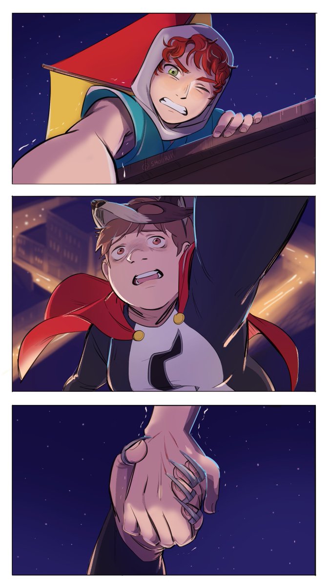 kyman week day 1! themes were hand holding and the fractured but whole #kymanweek 