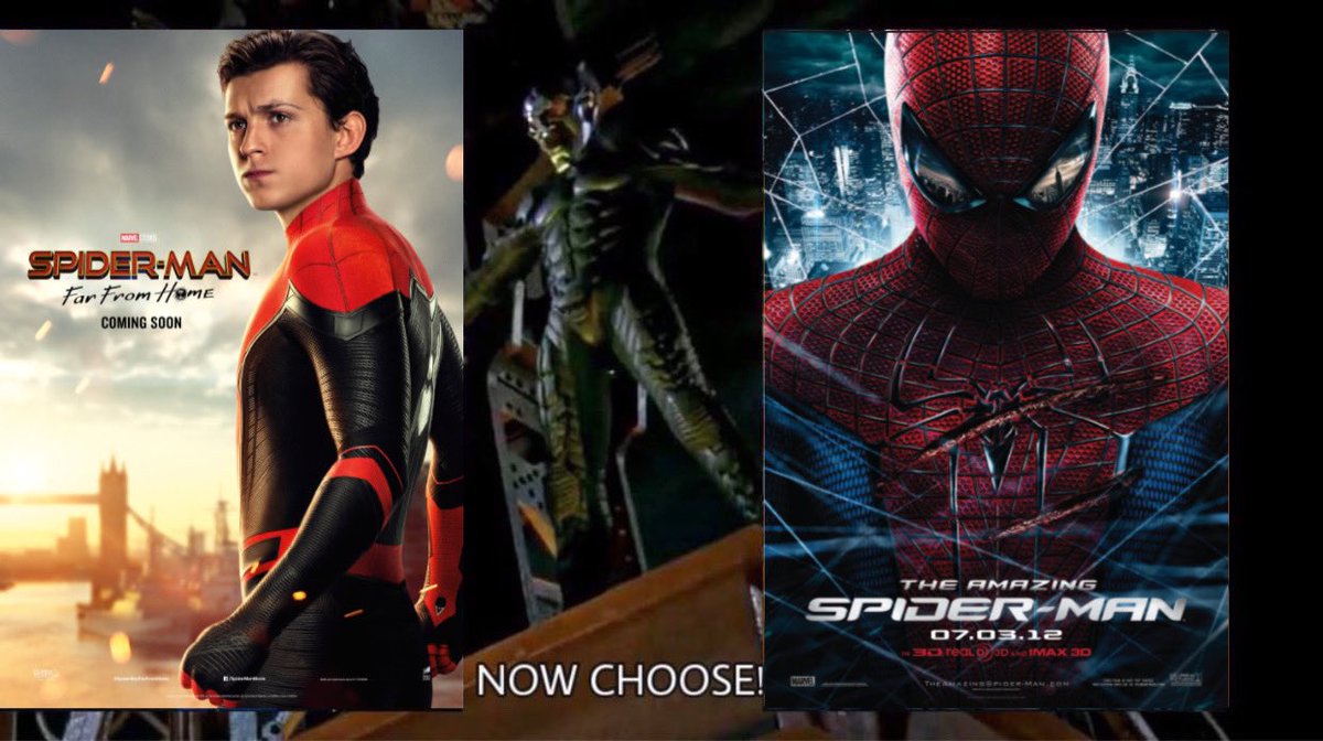 RT @blurayangel: Quick, Green Goblin is about to drop a Spider-Man movie, which one are you saving? https://t.co/JEIXmexvEt