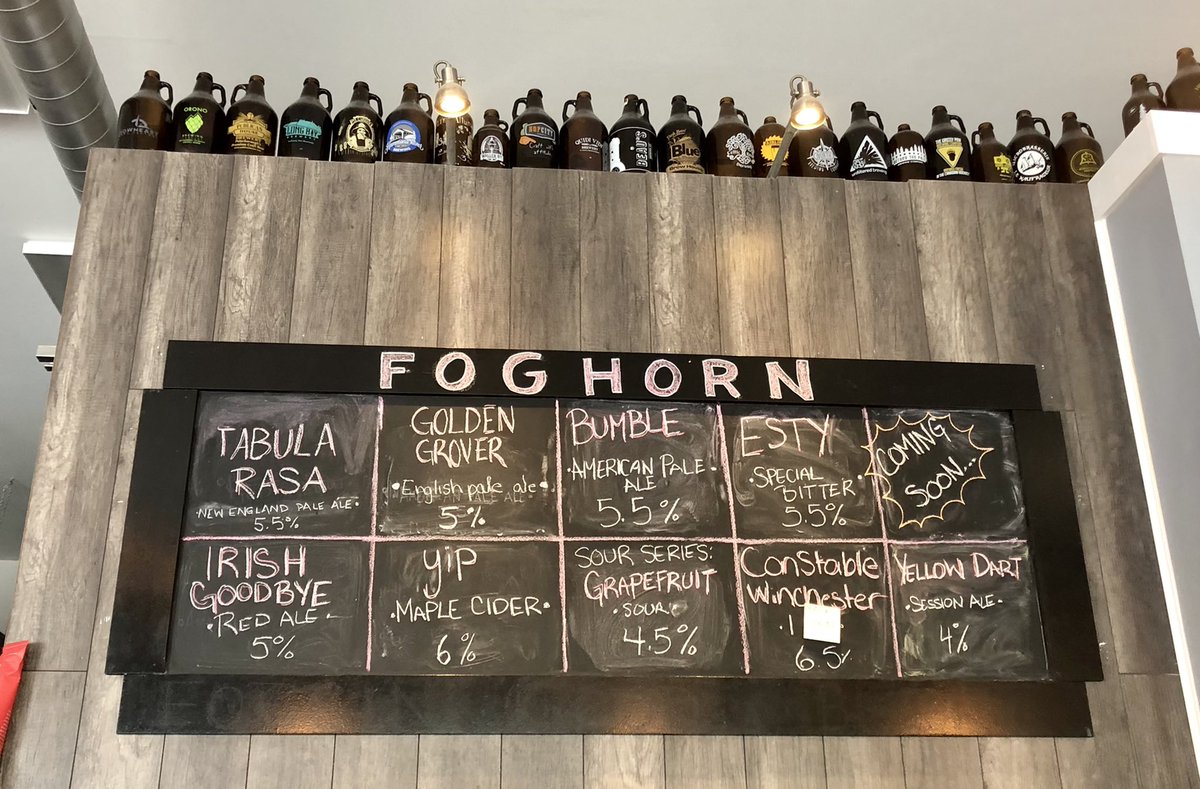 Yes, those are full pints! Enjoying my ESTY Bitter #foghornbrewing