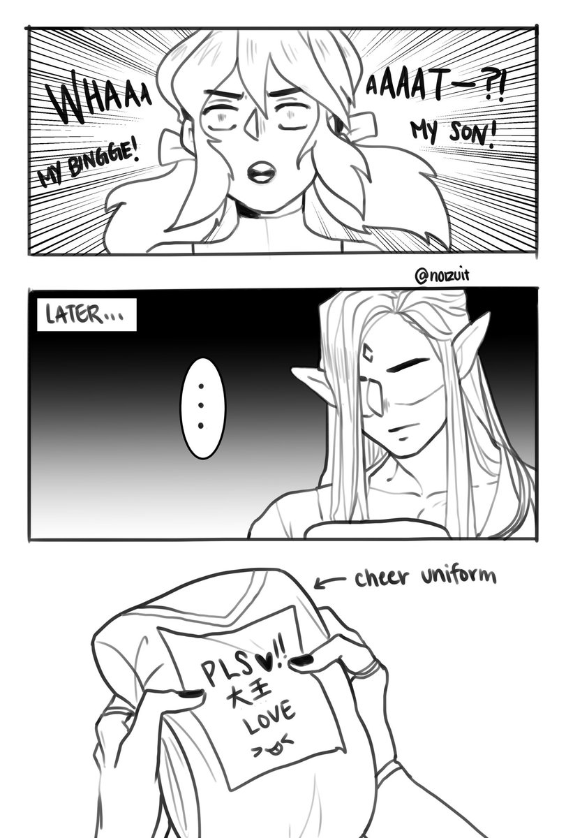 noizuit's tweet photo. 🎉5 6 7 8, WHO DO WE APPRECIATE?
MOBEI JUN MOBEI JUN
HEY HEY
DON’T BE SUCH A TSUN
DAD’S YOUR PERSONAL CHEERLEADER
SO PLEASE STOP MAKING MY PAY SO MEAGER🎉

+Bonus Comic!

Moshang fandom really share one brain cell.

#moshang #svsss #bingqiu https://t.co/8uqyPnYa0w
