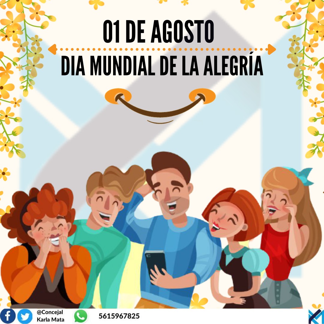 KarlaMataSalas's tweet photo. La alegría no es más que disfrutar de las cosas simples y sencillas que nos ofrece la vida. 😀😀
#diamundialdelaalegria
#TuConcejalEnIztacalco
#TeamKMS
#TeamSTCyJM https://t.co/iTSRajGMbV