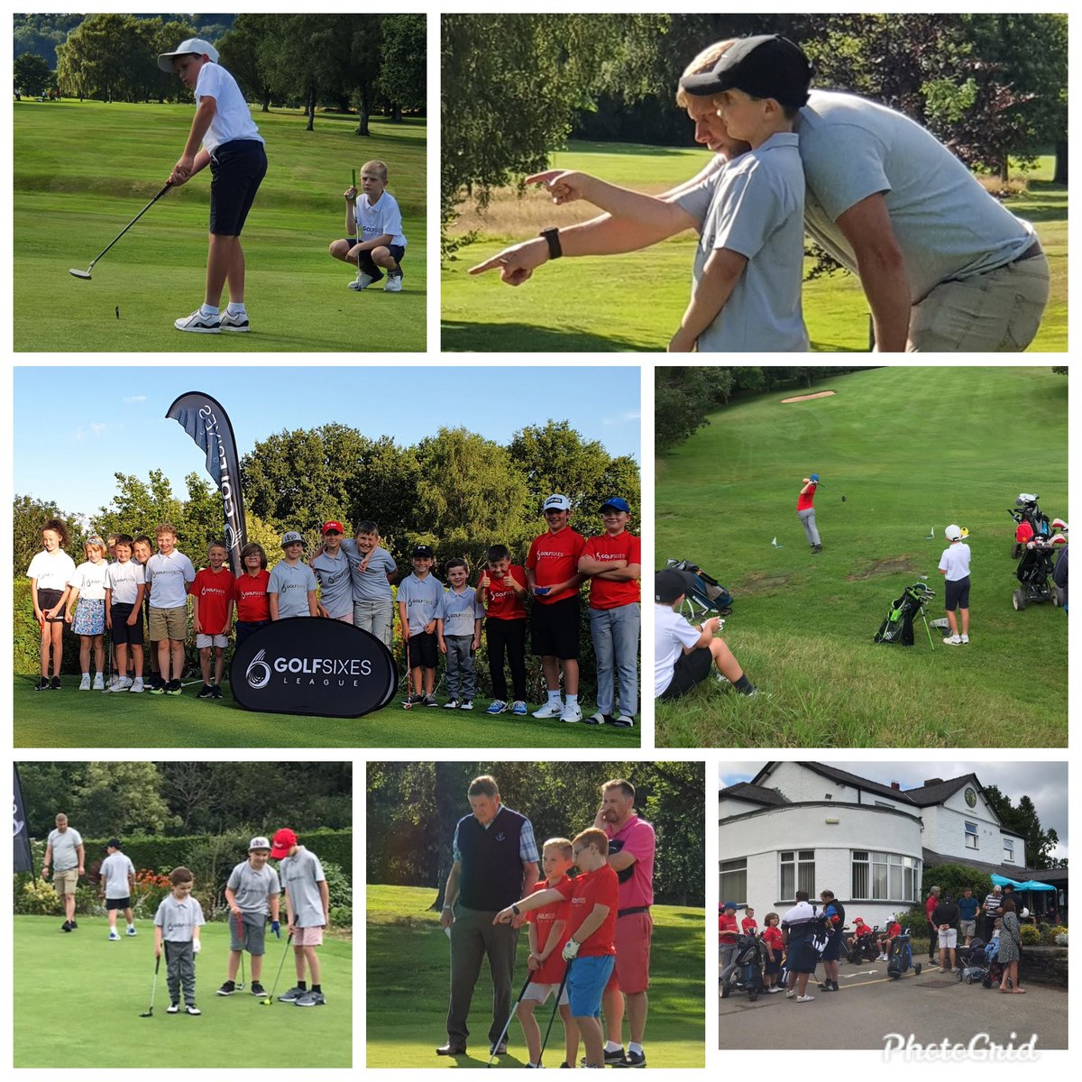 Fantastic afternoon for Golfsixes @GolfNewport, in first match of @wales_golf South East  League.Lots of smiles and laughter, brilliant golf on display and most importantly everyone had FUN😊. Thank you @golffoundation for your support 👍