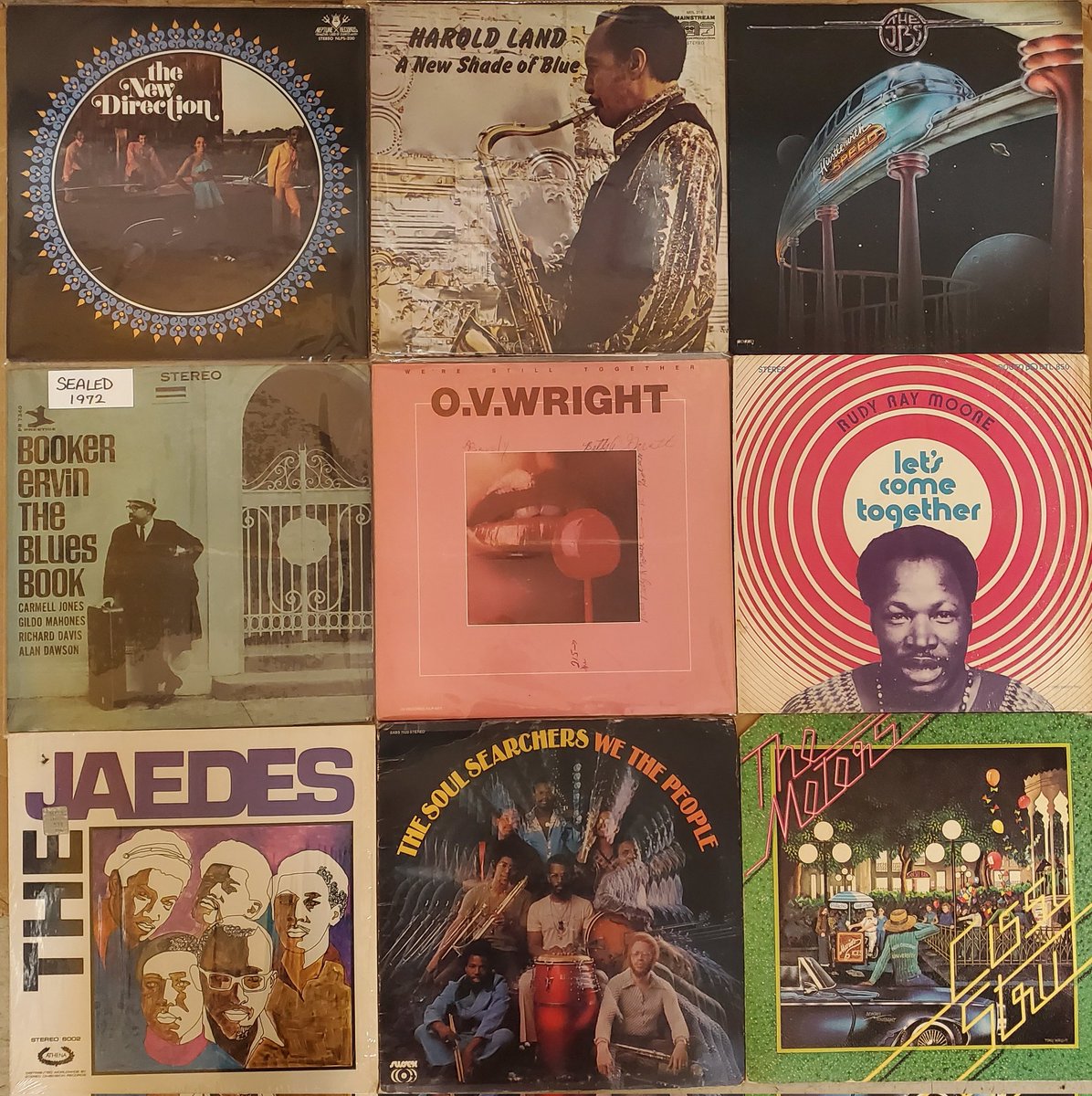 mlwl2809's tweet photo. From Jaedes to J.B.s -- you'll dig our Hustle!
#supportyourlocalrecordstore #dmv #independentrecordstore #vinyl #recordstore #jazz #soulmusic #digginginthecrates #thejaedes #bookerervin #thenewdirection #haroldland #ovwright #thesoulsearchers #themeters #rudyraymoore #thejbs https://t.co/ORAkykHO29