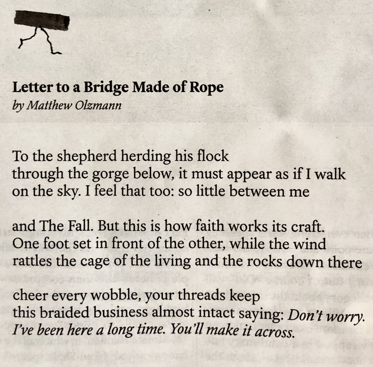 RobertMerlo's tweet image. “[…] the story is that familiar one of improbability: all the reasons we should hope, despite our eyes suggesting otherwise.” 

- @dwaynebetts 

#improbability #hope #awe #miracles #fragility #believe #faith #confidence #poetry