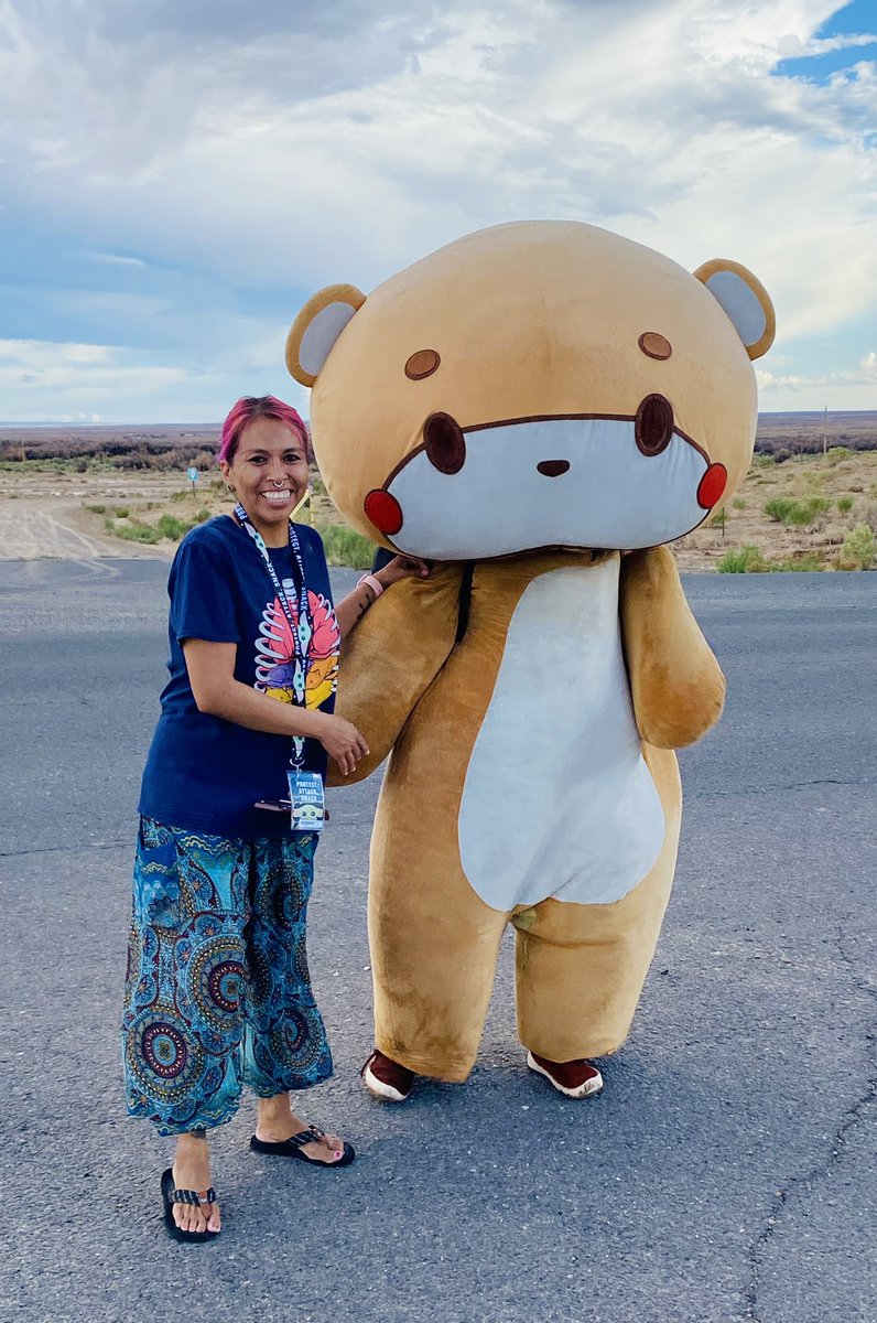 MissingSmileRe's tweet photo. #Bearsun just left Leupp Az Good luck Bearsun on your Journey Thanx for coming through #leupp https://t.co/gwGjfIhamE