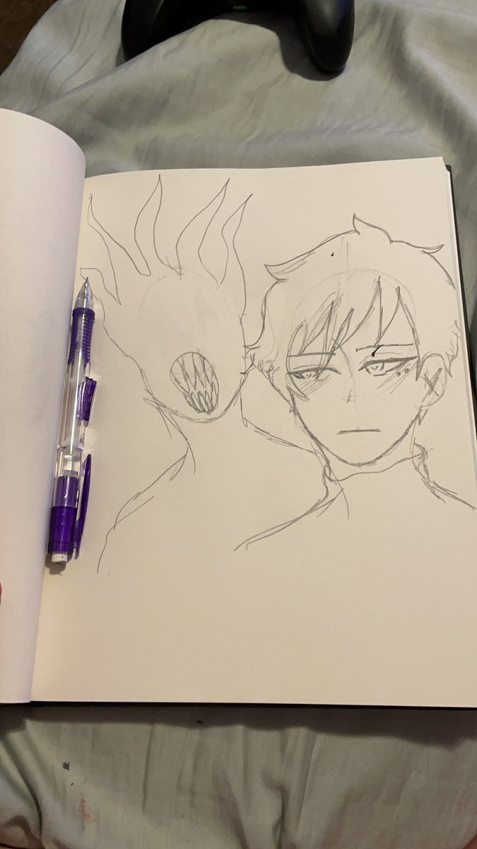 Shadow_Quirk's tweet image. || should I draw it digitally?