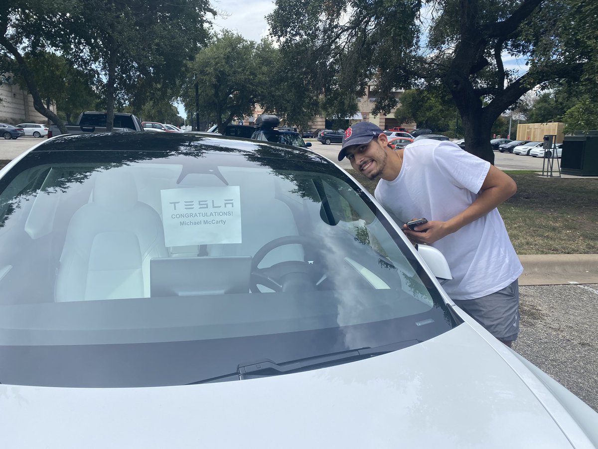 mycool_mccarty's tweet photo. It’s no Model Y but I got a Tesla and can’t stop driving @Tesla @elonmusk https://t.co/yOOupfdkiw