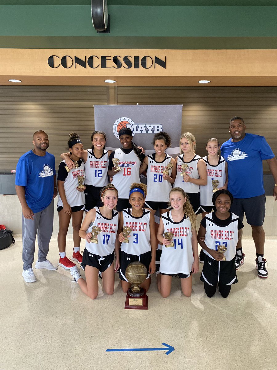 Congrats to our 7th grade girls MAYB Nationals Runner Up, Arkansas Select 2026!!