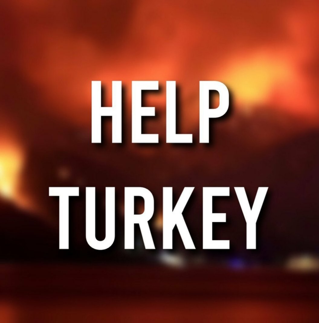 There have been forest fires in many parts of our country for five days. We cannot control it. Just like in Australia, animals, people, nature are dying. Please know the situation and help Turkey. The world is ours. #helpturkey