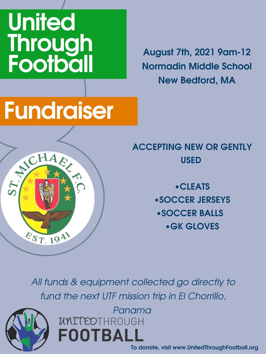 Equipment drive in New Bedford, MA to benefit our next trip to El Chorrillo, Panama 🇵🇦 
#HereToInspire