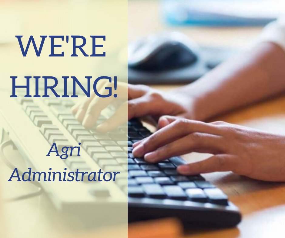 CreditonMilling's tweet photo. Could you be our new Agri Administrator? We are looking for someone to be the first point of contact for our customers.
To find out more and to apply, tap this link 👇 https://t.co/qrpZEoHoPw
#devonjobs #recruitment #jobsearch https://t.co/igddl9N0Xd