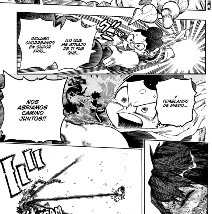 Mineta hablaba de Bakugo porque desde la USJ se viene cuestionando su crush por Deku. 