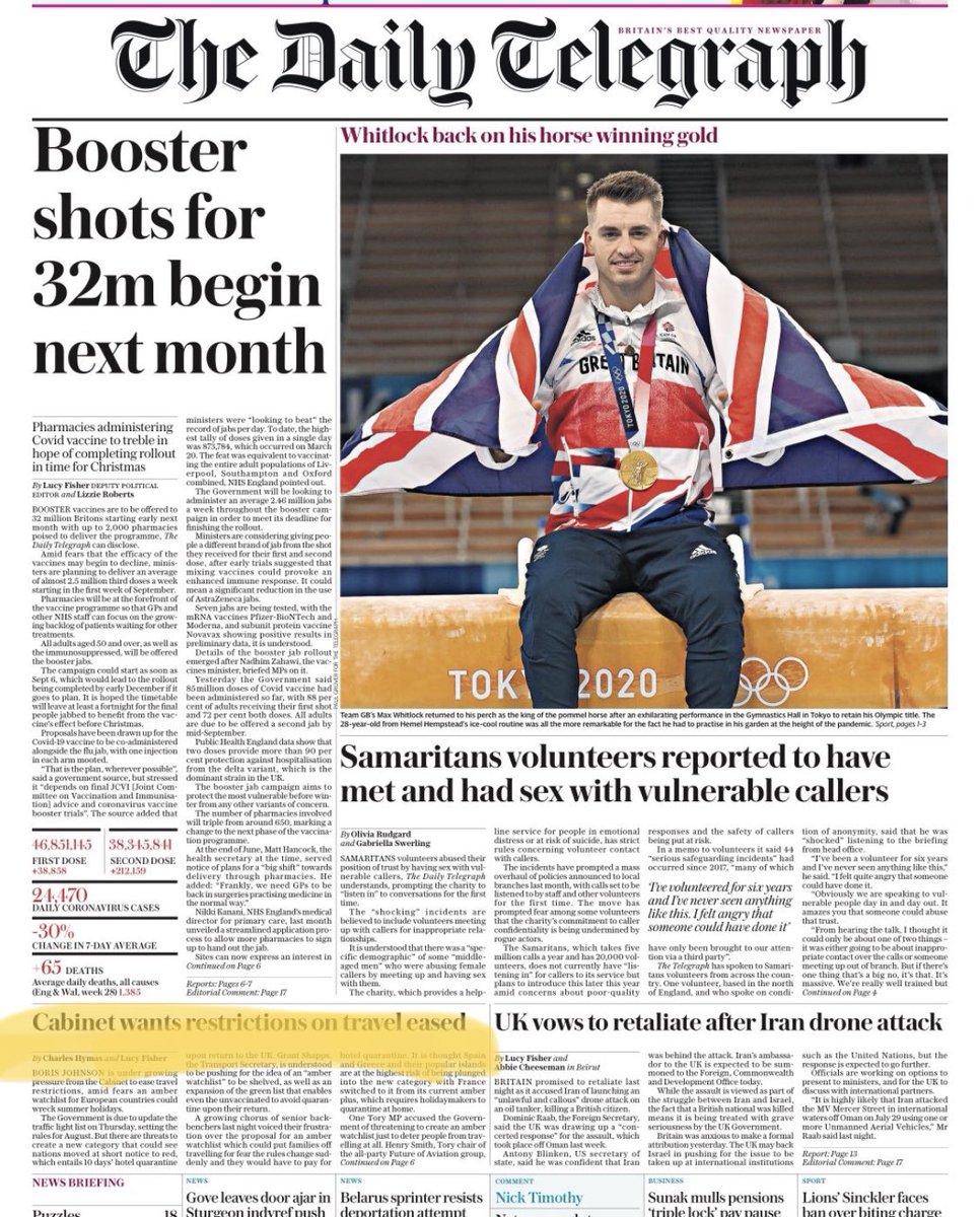 BruceMartin's tweet photo. There’s that pesky ‘hope’ again 🙄
#tomorrowspaperstoday #savefuturetravel #standupfortravel
#TravelMakesUs https://t.co/NmgQmAPkIk